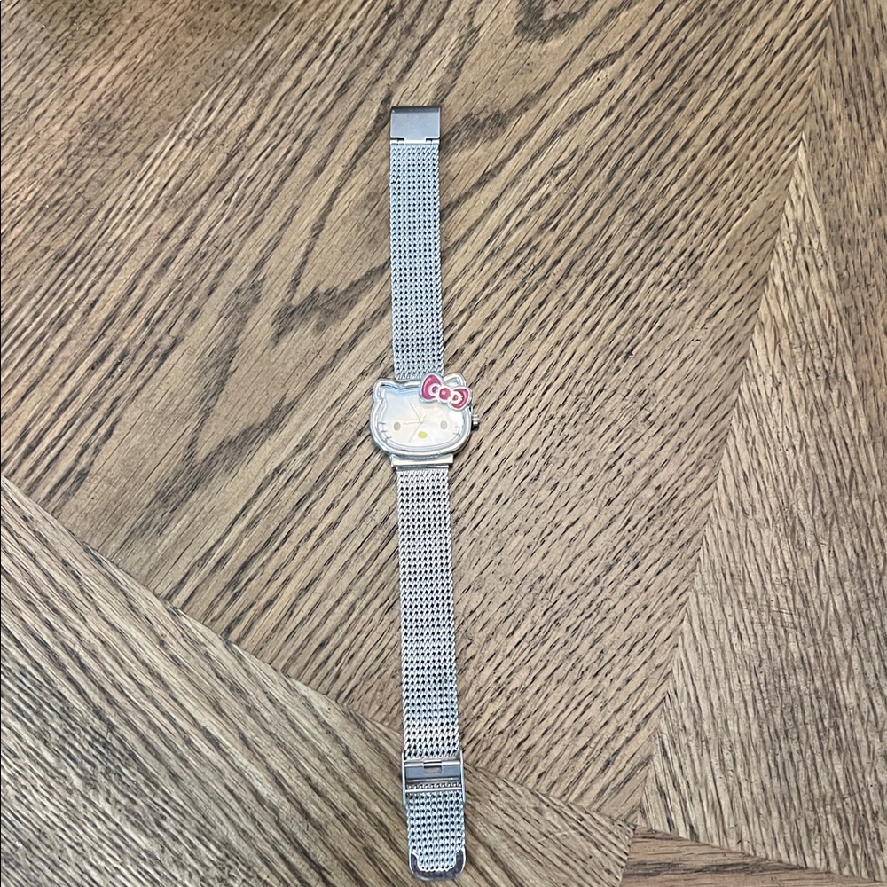 Hello Kitty bracelet strap watch. Need battery. Never worn.